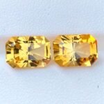 MantraMani Citrine Loose Gemstone – Authentic, Lab Certified | India - Angle 2
