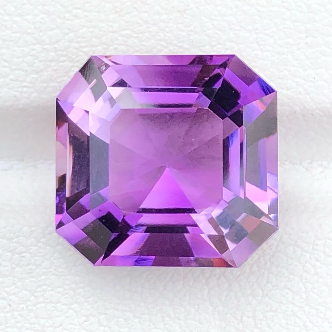 MantraMani Amethyst Natural Loose Gemstone - Imported - Brazil