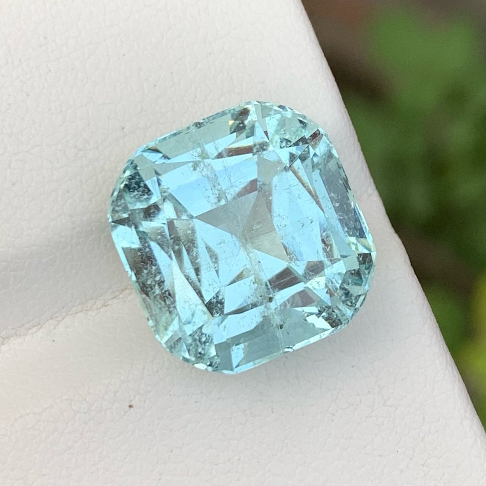 MantraMani Fanta Aquamarine Natural Loose Gemstone - Imported - Brazil