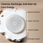 MantraMani SELENITE (Chandramani) - Energized Vedic Gemstone Jewelry - MantraMani