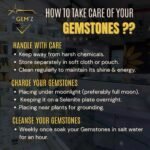 MantraMani Citrine Keychain for Wealth Attraction & Career Success - Energized Vedic Gemstone Jewelry - MantraMani