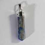 Lapis Lazuli Crystal Point Pendant | Natural Gemstone Pendant for Wisdom, Intuition & Crystal Jewelry