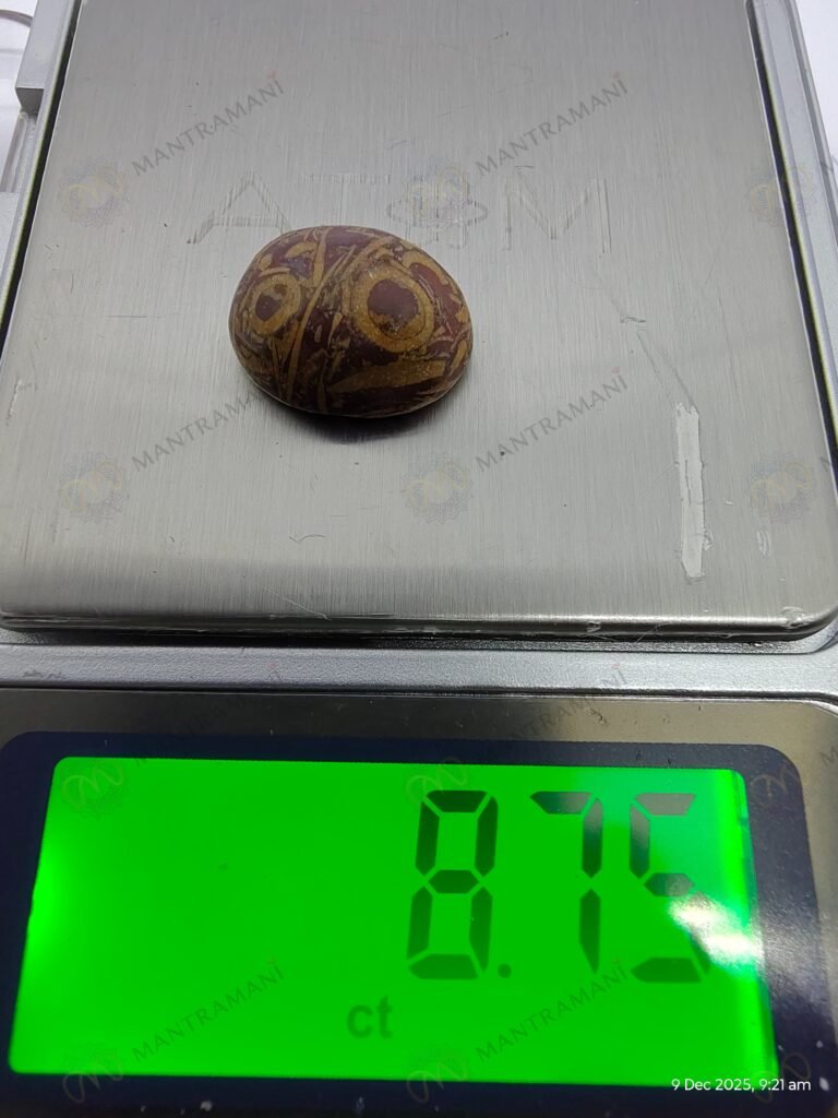 MantraMani Sang - e - Maryam — Premium Raw Healing Stone for Emotional Balance