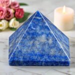 MantraMani Lapis Lazuli Pyramid - Energized Vedic Gemstone Jewelry - MantraMani