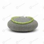 MantraMani Peridot Anklet - Energized Vedic Gemstone Jewelry - MantraMani