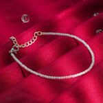MantraMani Moonstone Anklet - Energized Vedic Gemstone Jewelry - MantraMani