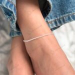 MantraMani Moonstone Anklet - Energized Vedic Gemstone Jewelry - MantraMani