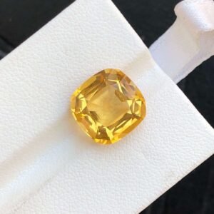 MantraMani Golden Citrine Natural Loose Gemstone - Imported - Brazil