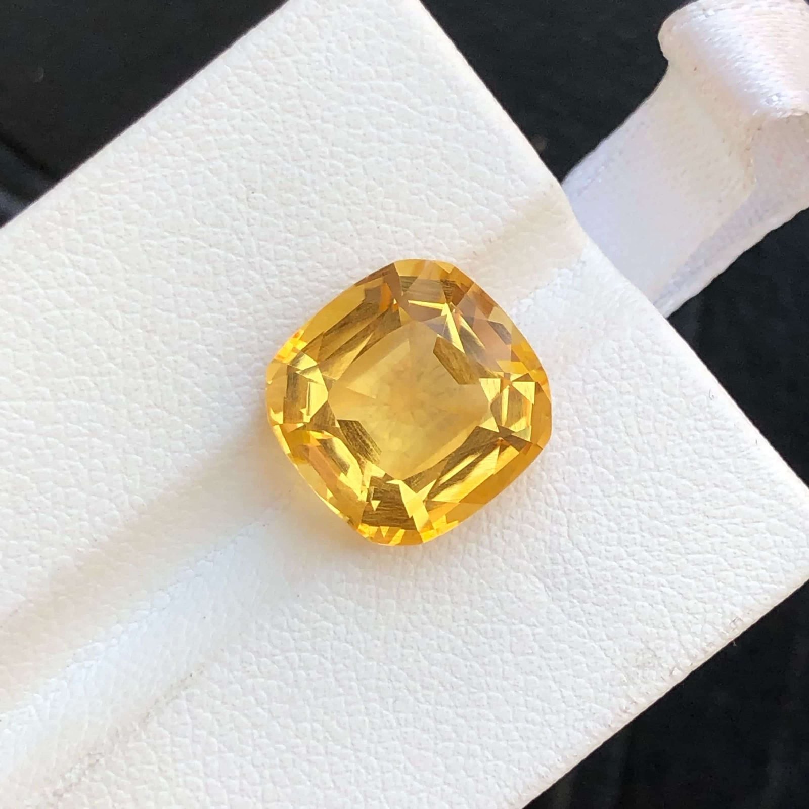 MantraMani Golden Citrine Natural Loose Gemstone - Imported - Brazil