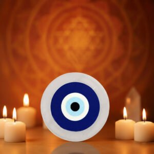 MantraMani Selenite Plate for Cleansing & Charging Crystals
