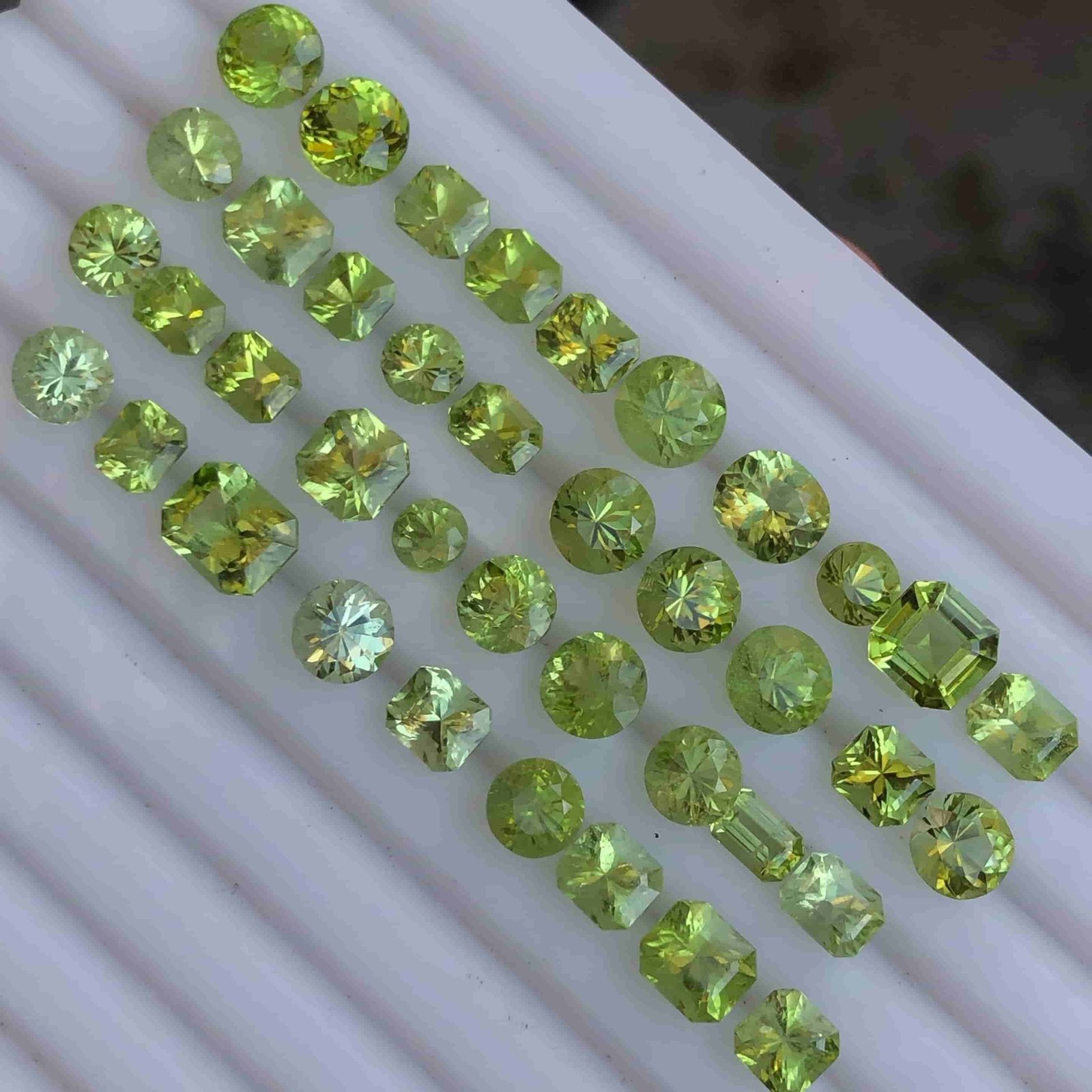 MantraMani 37.10 Carat Peridot Natural Loose Gemstone