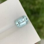MantraMani Aquamarine Loose Gemstone – Authentic, Lab Certified | India - Angle 7