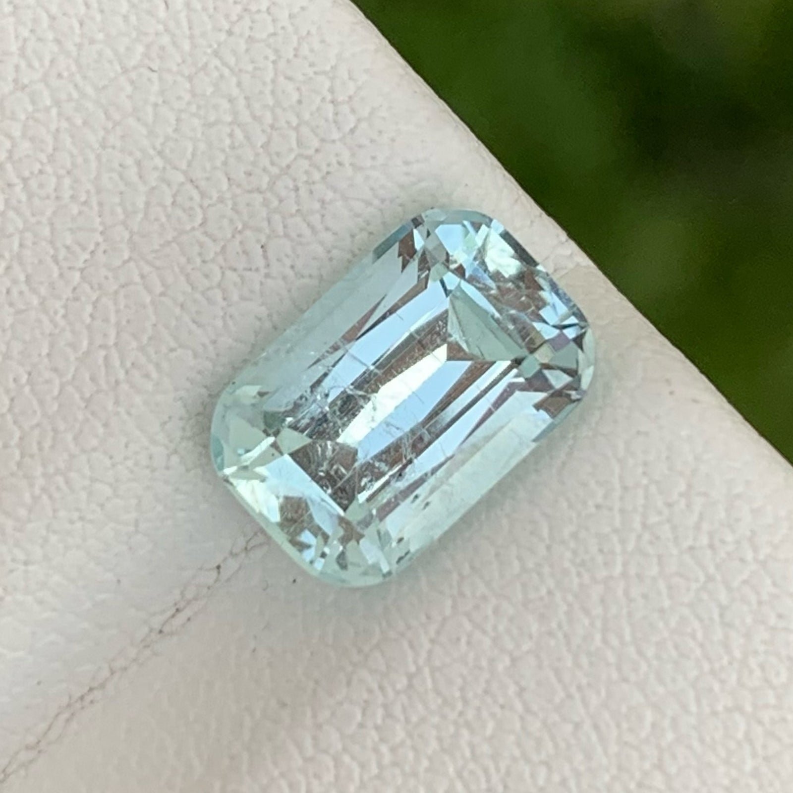 MantraMani Blue Aquamarine Natural Loose Gemstone - Imported - Brazil