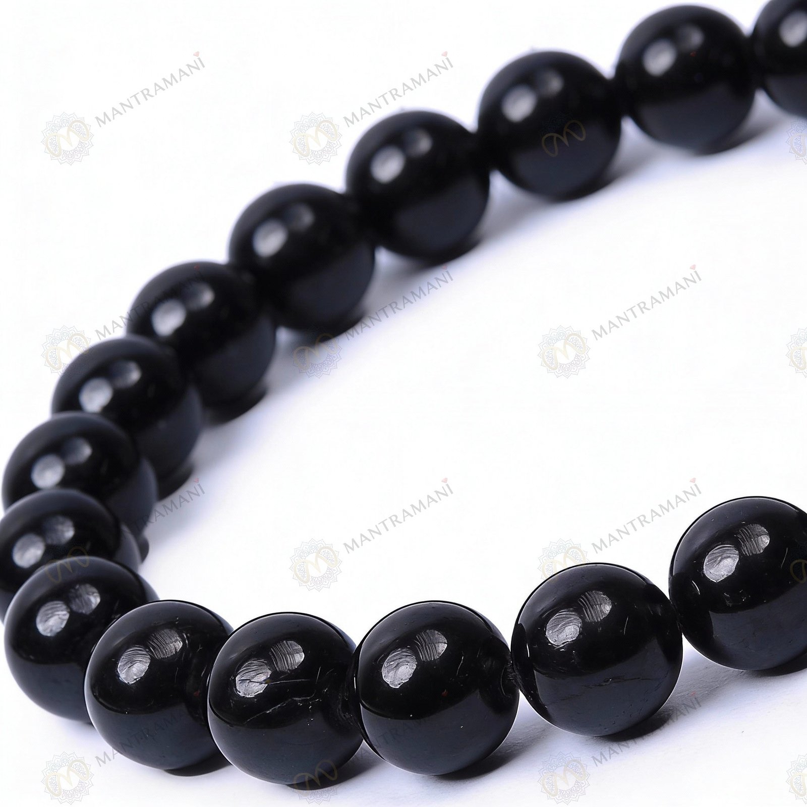 Éclipse Noire Black Tourmaline Bracelet – Protection | MantraMani