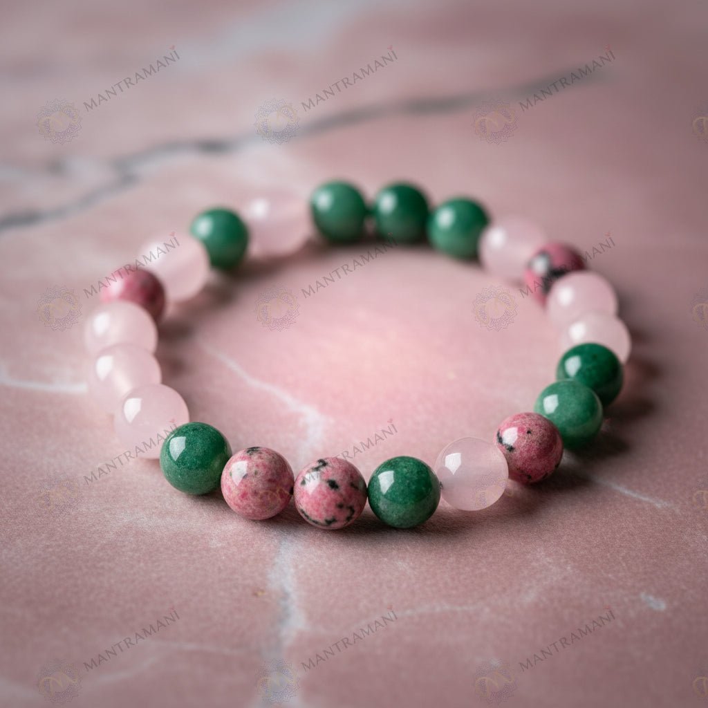 MantraMani Anahata Shield — Heart - Energized Vedic Gemstone Jewelry - MantraMani