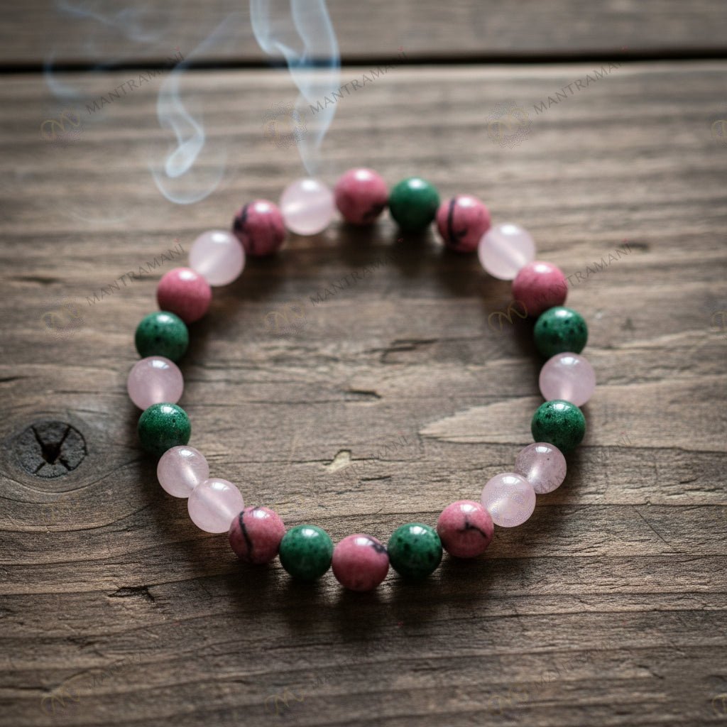 MantraMani Anahata Shield — Heart - Energized Vedic Gemstone Jewelry - MantraMani