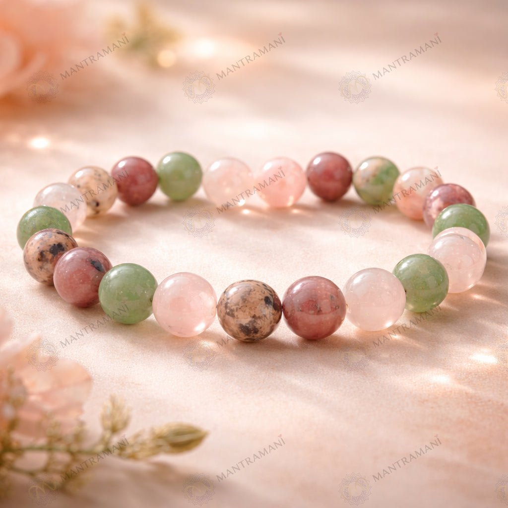 MantraMani Anahata Shield — Heart - Energized Vedic Gemstone Jewelry - MantraMani
