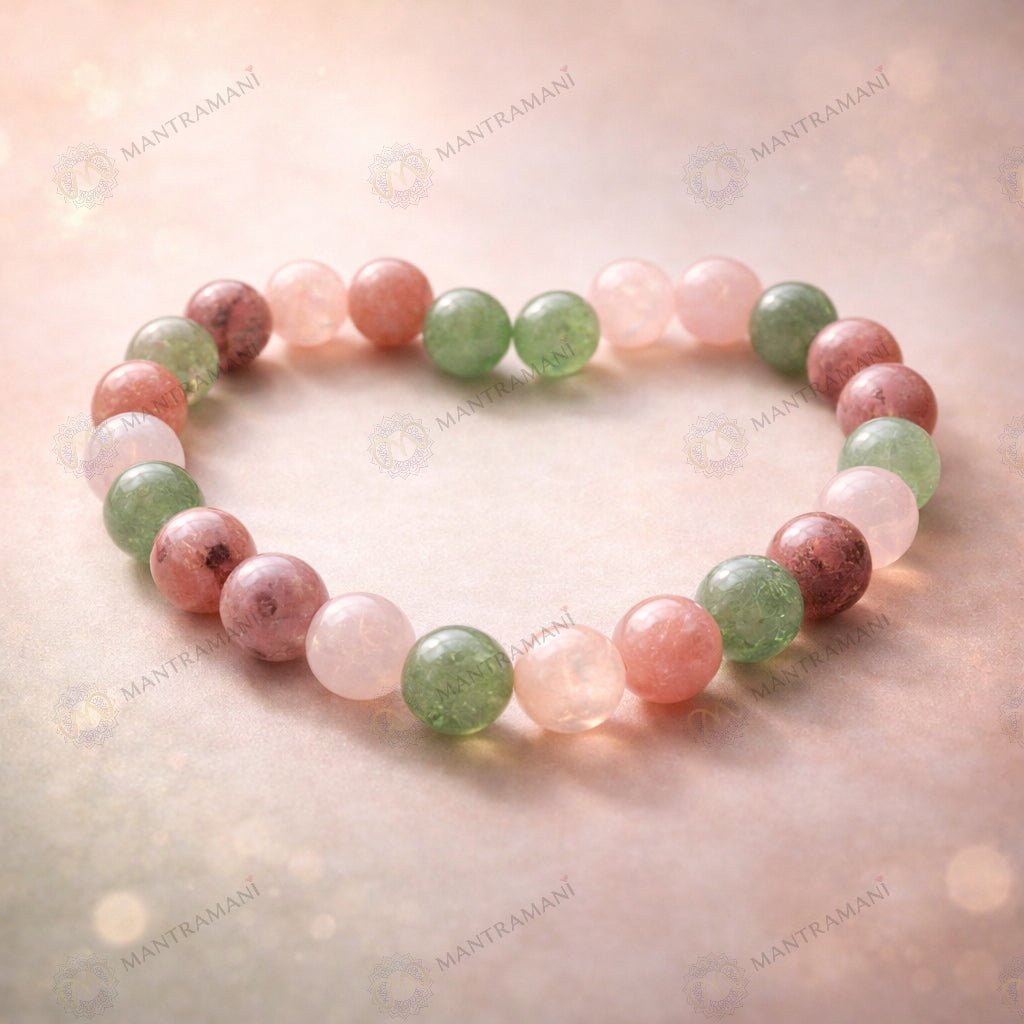 MantraMani Anahata Shield — Heart - Energized Vedic Gemstone Jewelry - MantraMani