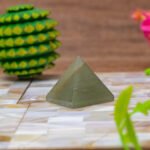 MantraMani Green Aventurine Crystal Pyramid - Energized Vedic Gemstone Jewelry - MantraMani