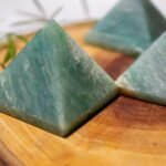 MantraMani Green Aventurine Crystal Pyramid - Energized Vedic Gemstone Jewelry - MantraMani