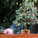 MantraMani Green Aventurine Tree: Promotes Wealth Attraction & Money Growth - Energized Vedic Gemstone Jewelry - MantraMani