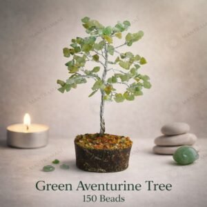 MantraMani Green Aventurine Tree: Promotes Wealth Attraction & Money Growth