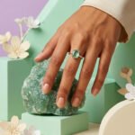 MantraMani Green Aventurine Ring: Promotes Wealth Attraction & Money Growth - Energized Vedic Gemstone Jewelry - MantraMani