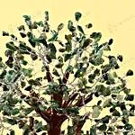 MantraMani Green Aventurine Tree: Promotes Wealth Attraction & Money Growth - Energized Vedic Gemstone Jewelry - MantraMani
