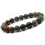 MantraMani Bloodstone Bracelet - Energized Vedic Gemstone Jewelry - MantraMani