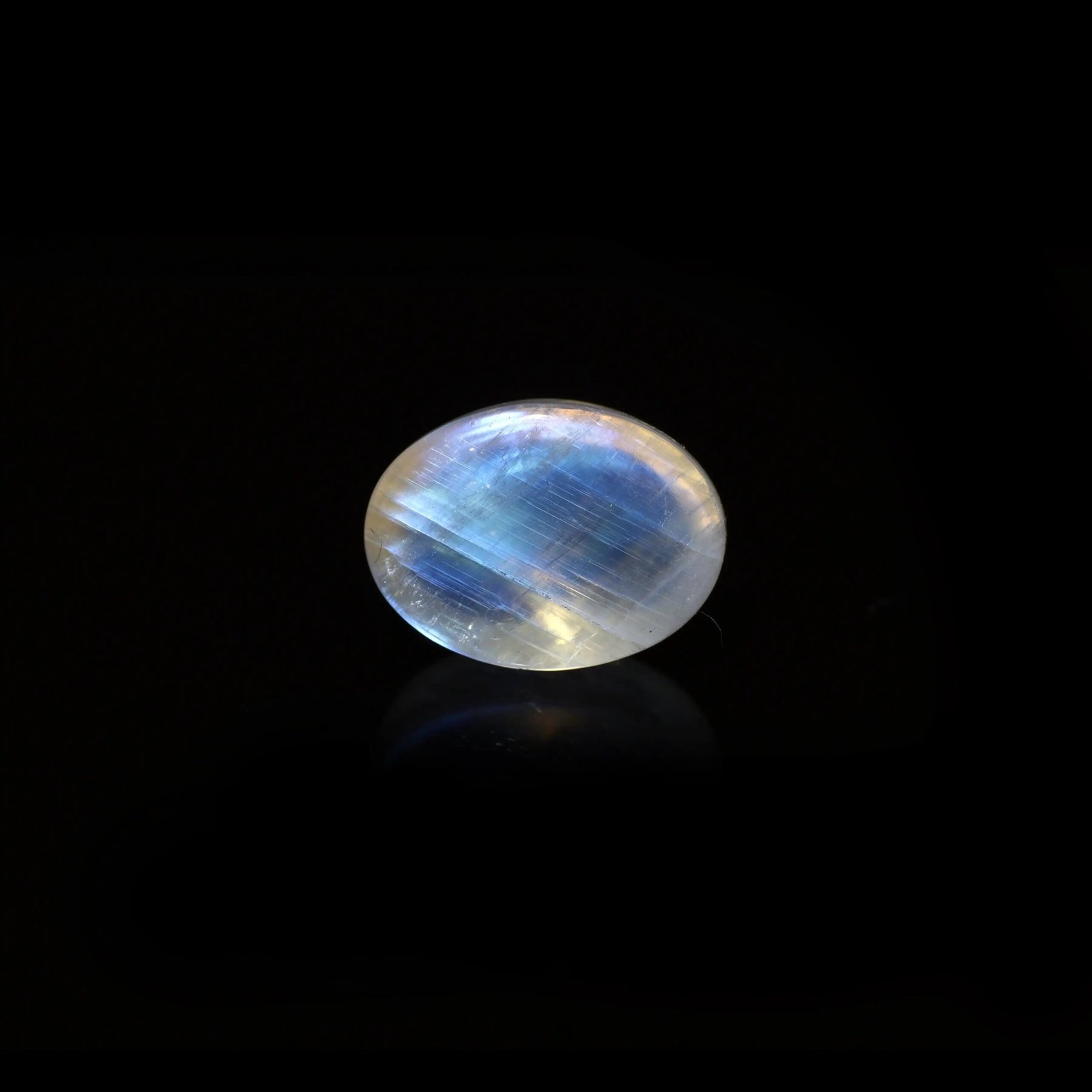 MantraMani® Moonstone (Chandrakanta) — Certified Authentic & Natural Gemstone