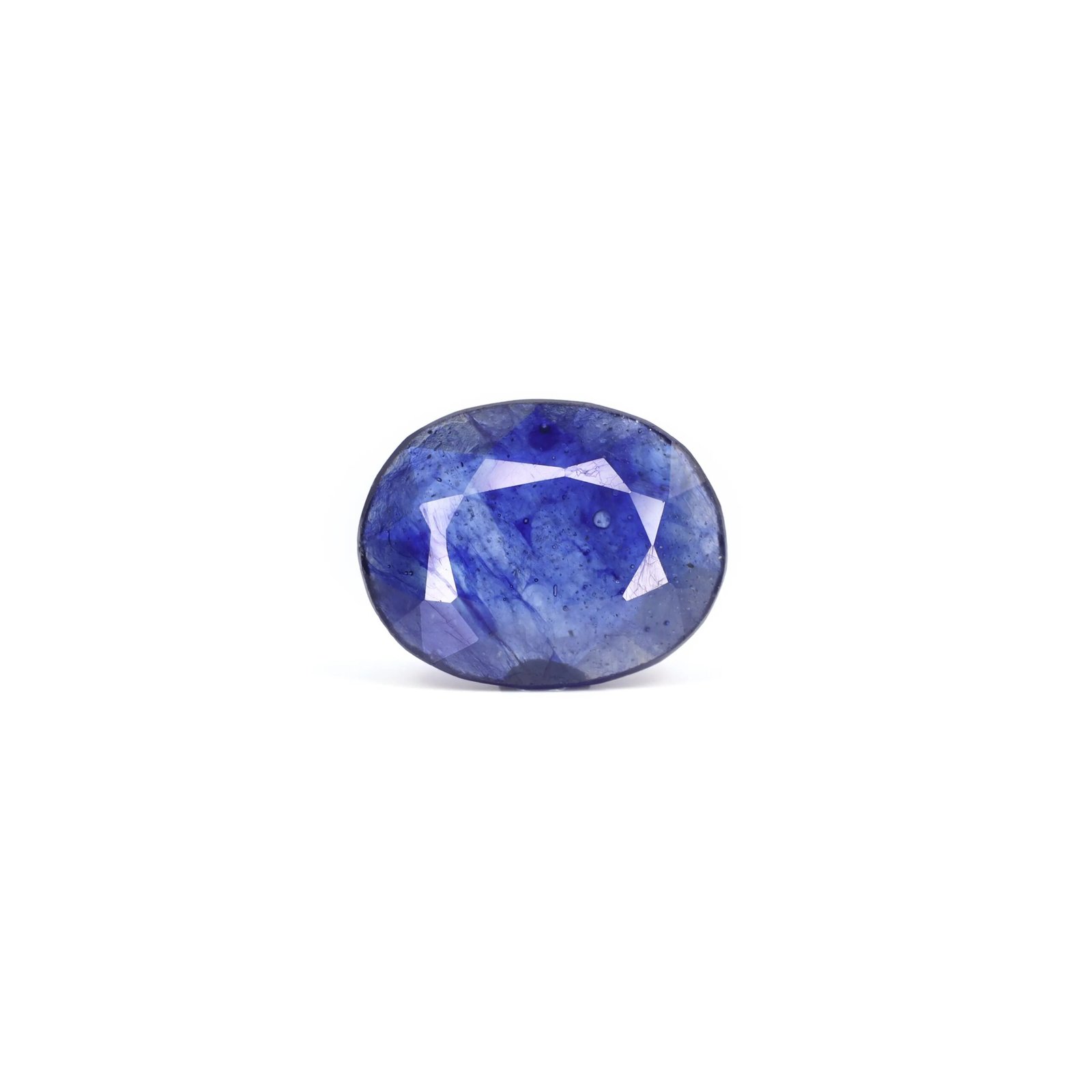 MantraMani® Blue Sapphire (Neelam) — Certified Authentic & Natural Gemstone
