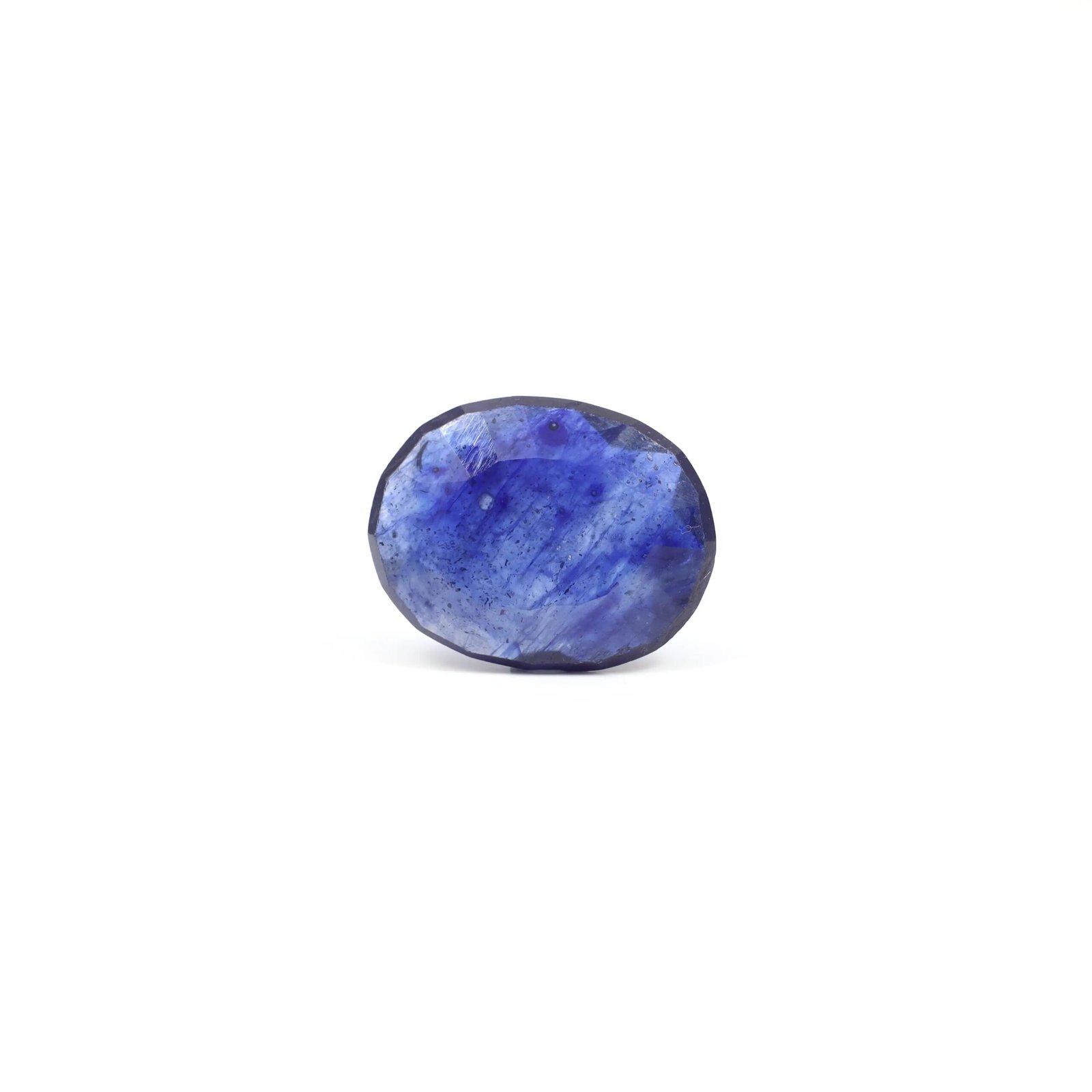 MantraMani® Blue Sapphire (Neelam) — Certified Authentic & Natural Gemstone