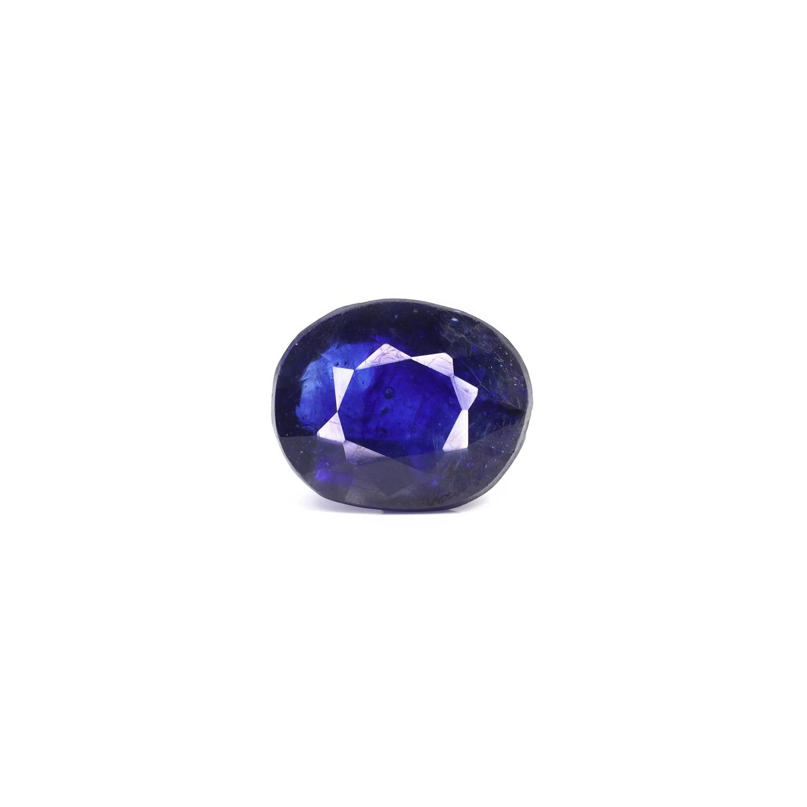 MantraMani® Blue Sapphire (Neelam) — Certified Authentic & Natural Gemstone