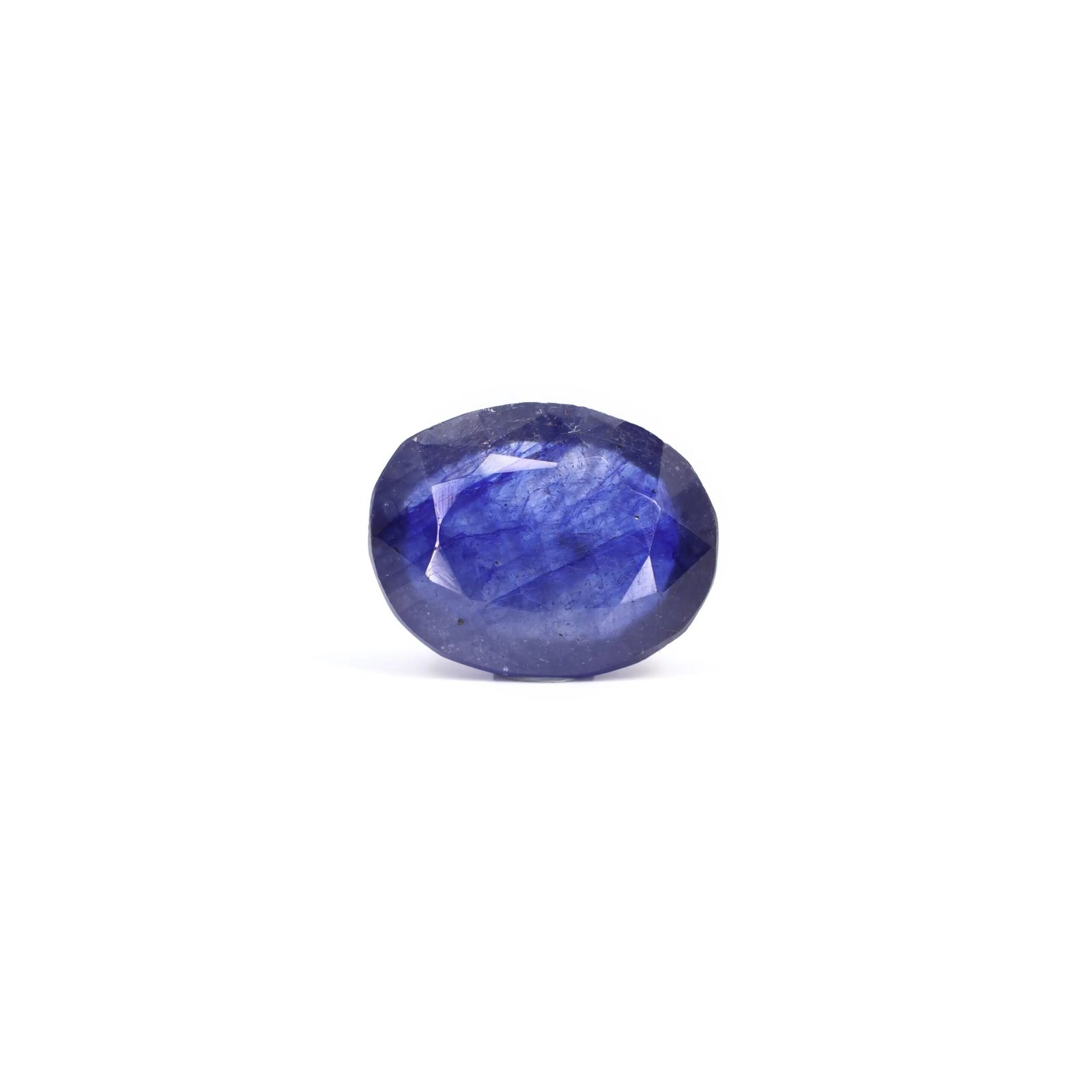 MantraMani® Blue Sapphire (Neelam) — Certified Authentic & Natural Gemstone