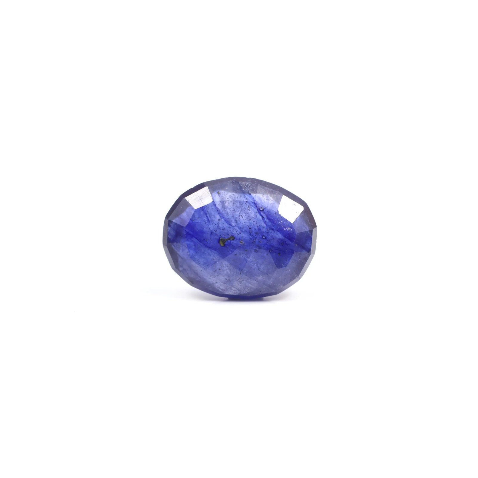 MantraMani® Blue Sapphire (Neelam) — Certified Authentic & Natural Gemstone