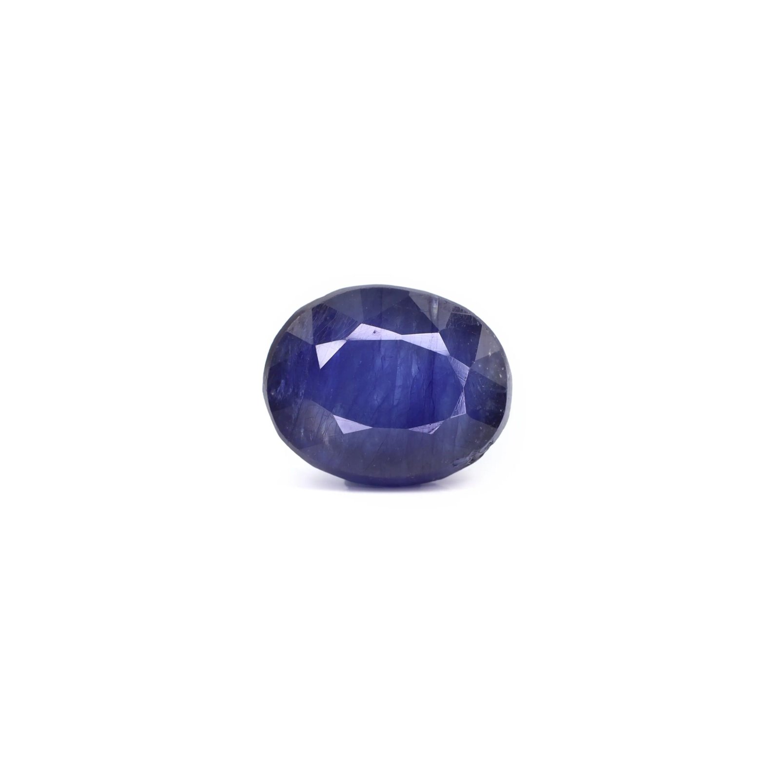 MantraMani® Blue Sapphire (Neelam) — Certified Authentic & Natural Gemstone