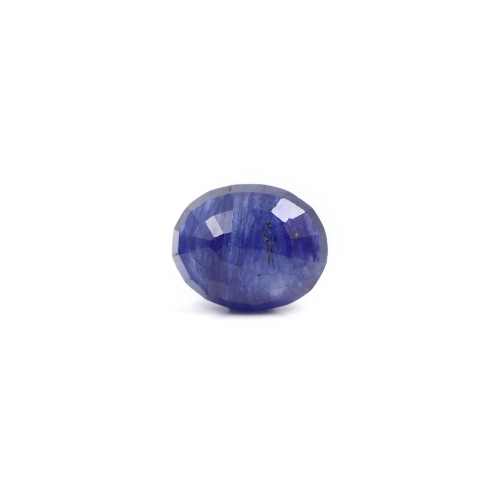 MantraMani® Blue Sapphire (Neelam) — Certified Authentic & Natural Gemstone