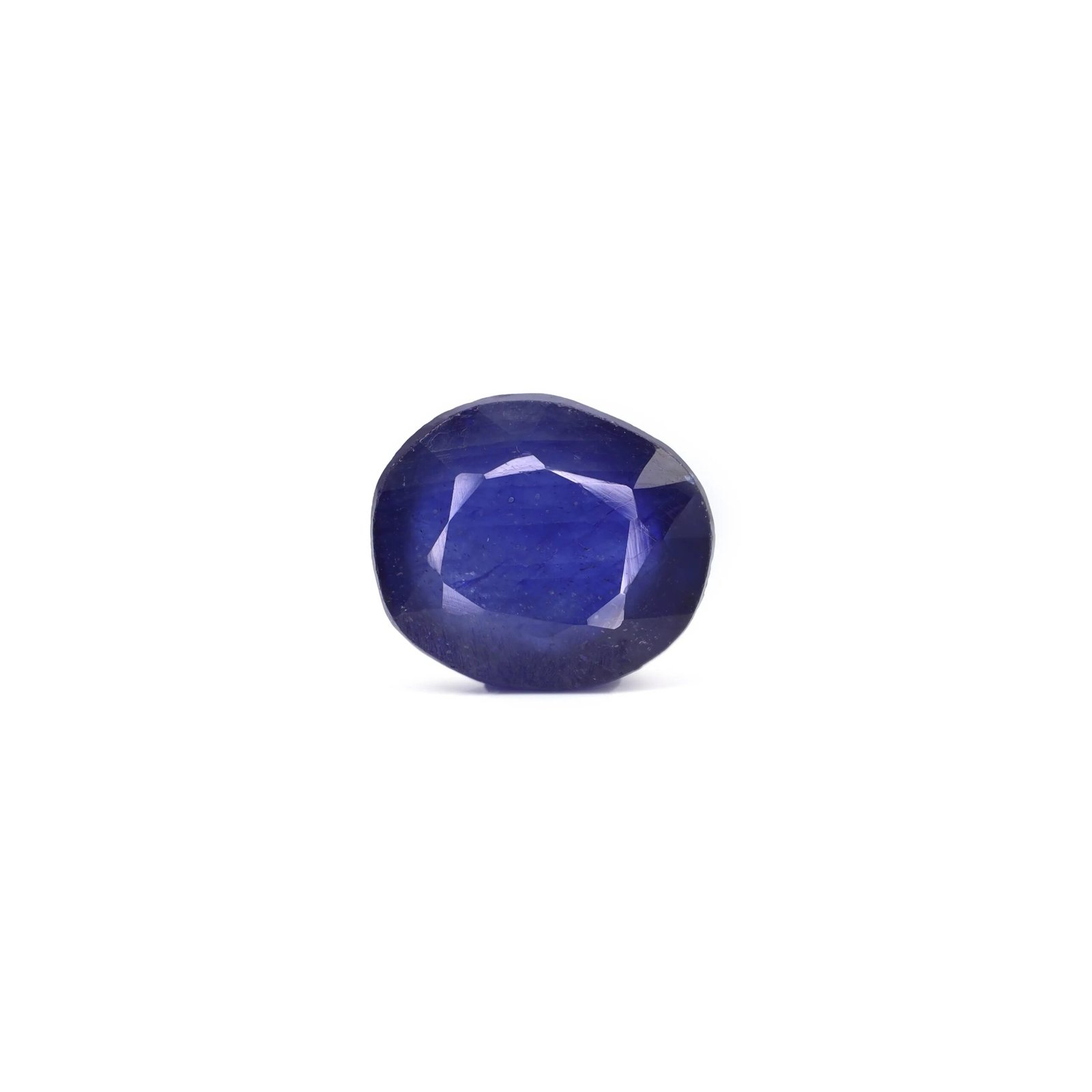 MantraMani® Blue Sapphire (Neelam) — Certified Authentic & Natural Gemstone