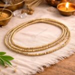 MantraMani Bel Wood Mala  Small Beads Bel Mala /   /   (3 - Energized Vedic Gemstone Jewelry - MantraMani