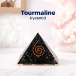 MantraMani Tourmaline Pyramid - Energized Vedic Gemstone Jewelry - MantraMani