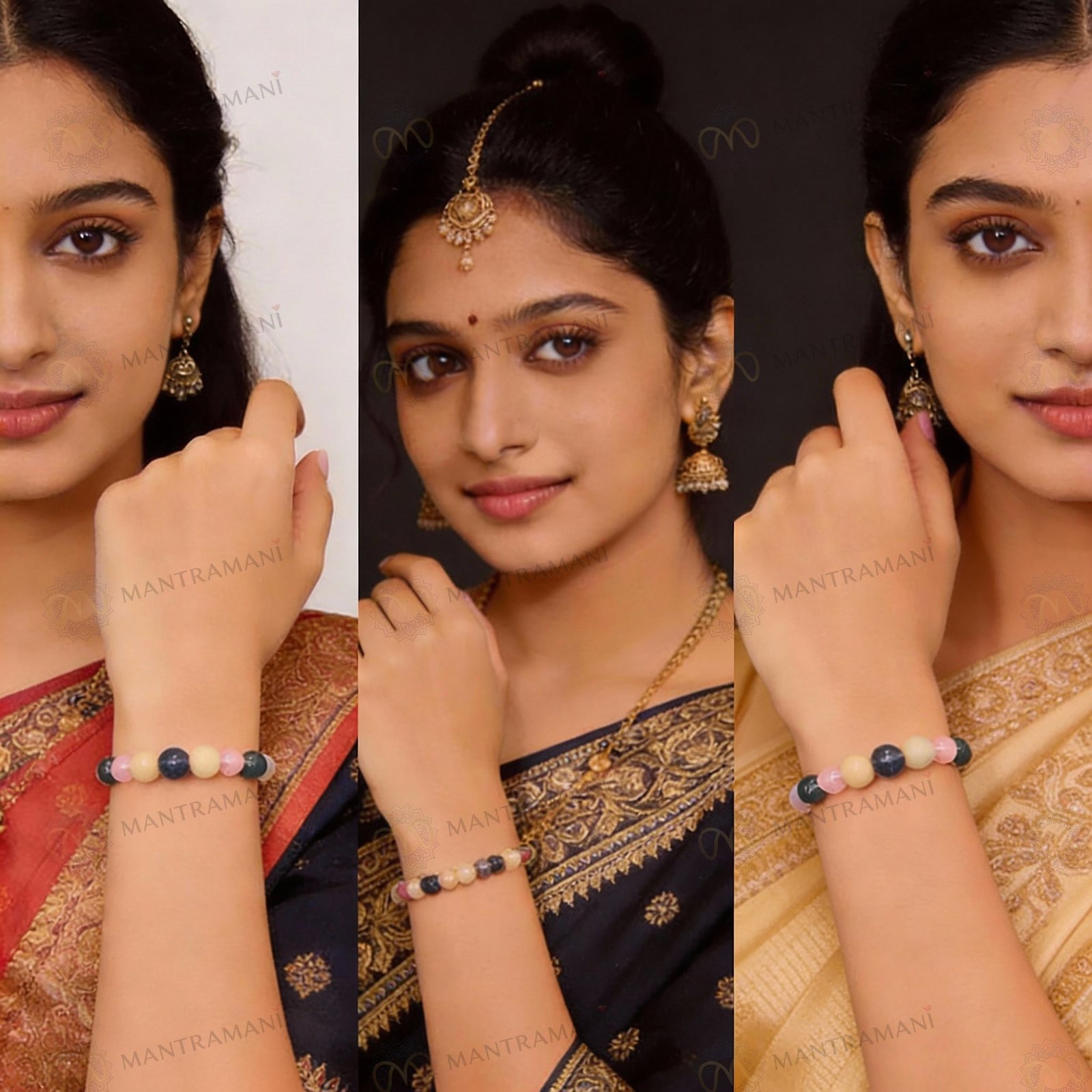 Cancer Rashi Bracelet – Calm & Emotional Balance | MantraMani