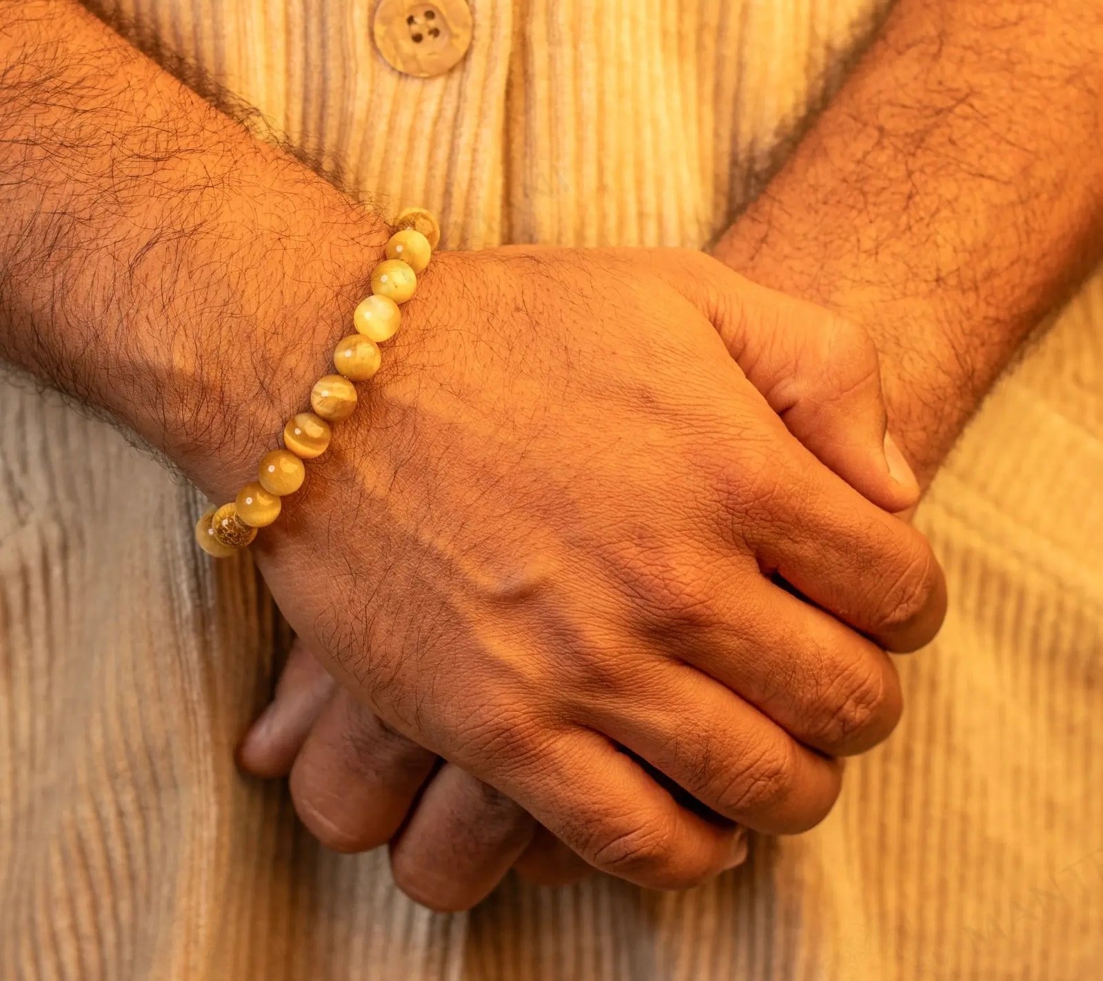 MantraMani Cats Eye Bracelet - Energized Vedic Gemstone Jewelry - MantraMani