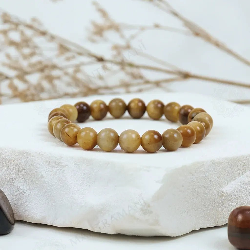 MantraMani Cats Eye Bracelet - Energized Vedic Gemstone Jewelry - MantraMani