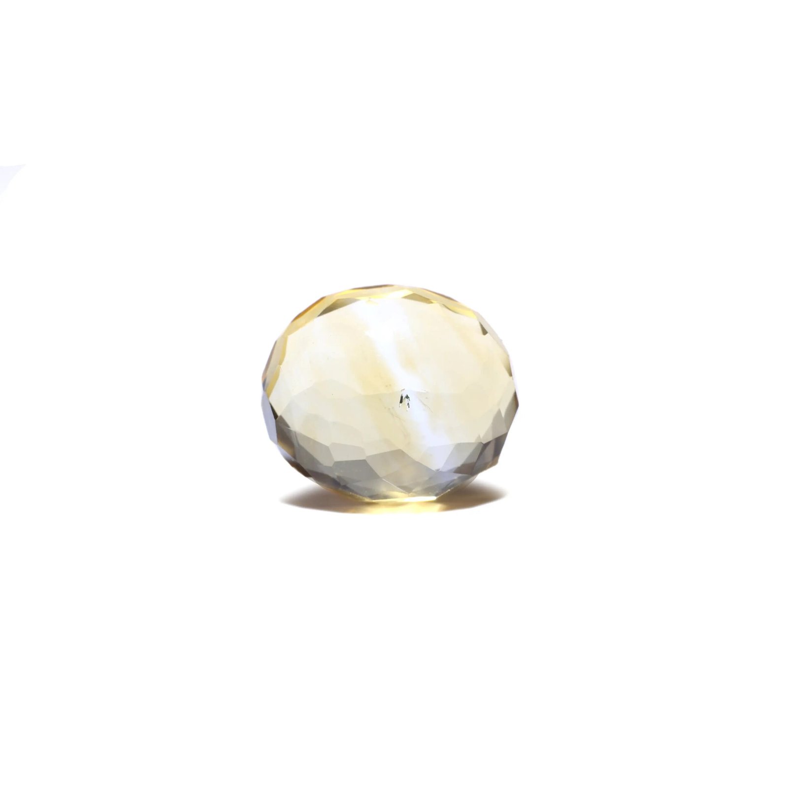 MantraMani® Citrine (Sunela) — Certified Authentic & Natural Gemstone