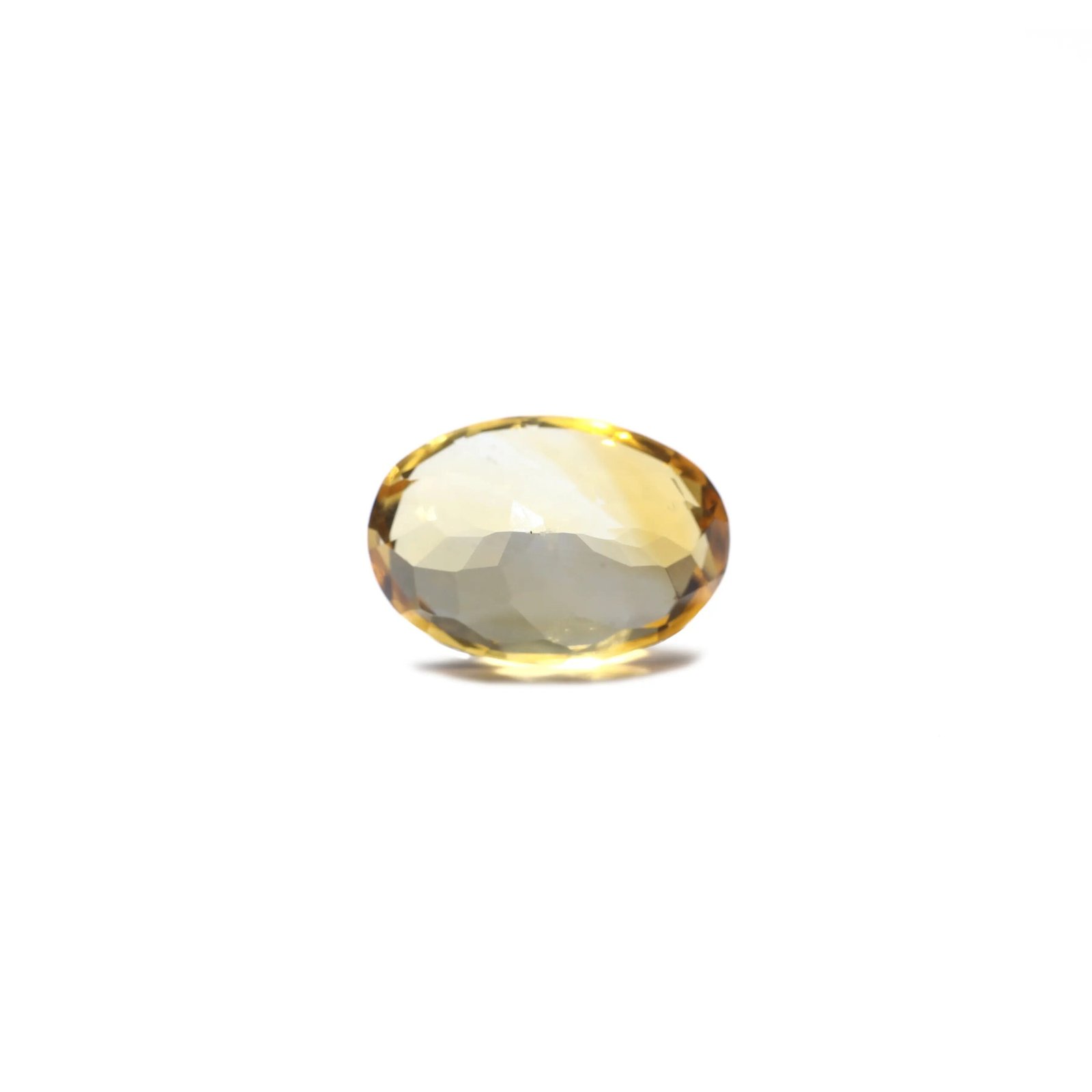 MantraMani® Citrine (Sunela) — Certified Authentic & Natural Gemstone