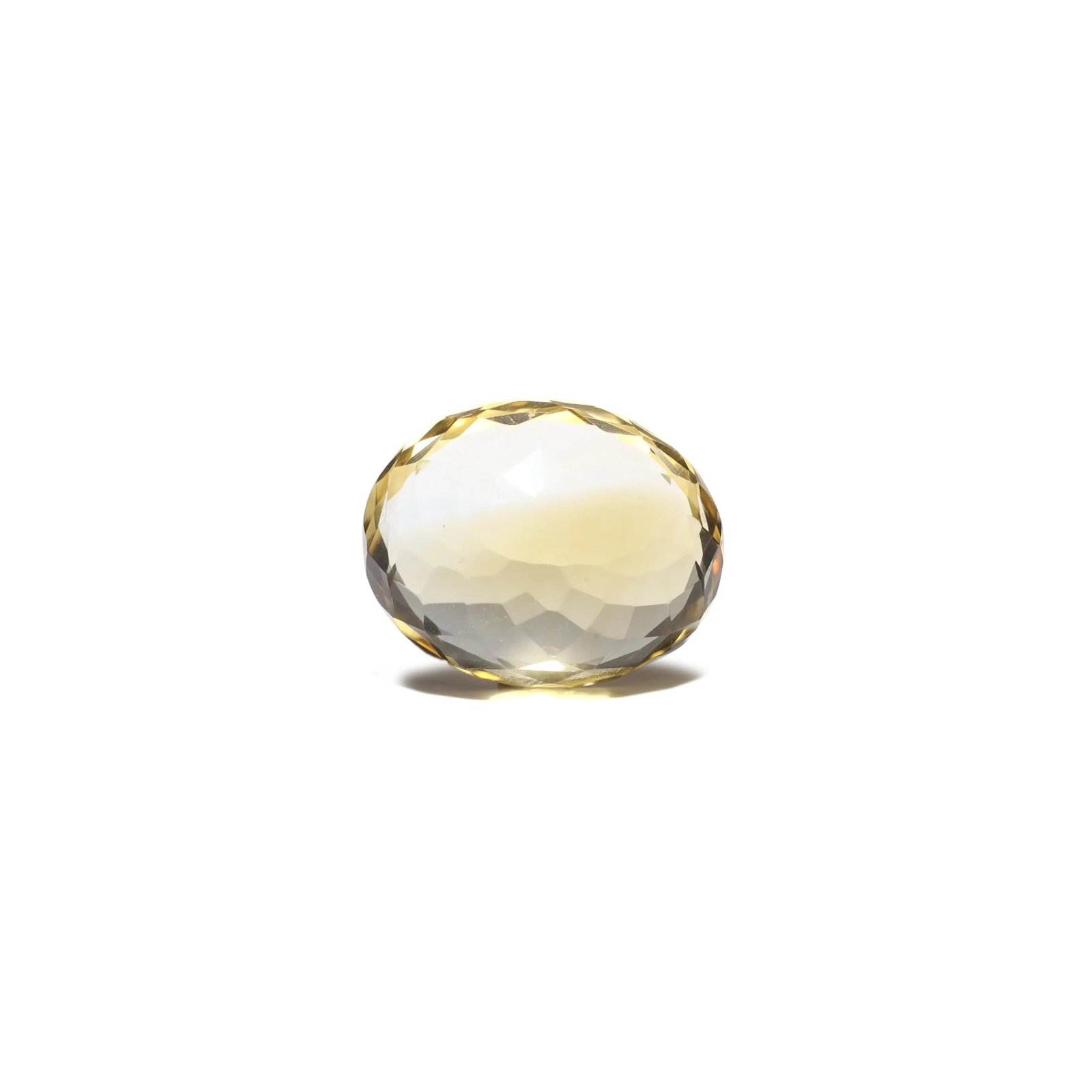 MantraMani® Citrine (Sunela) — Certified Authentic & Natural Gemstone