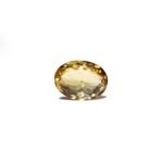 MantraMani® Citrine (Sunela) — Certified Authentic & Natural Gemstone