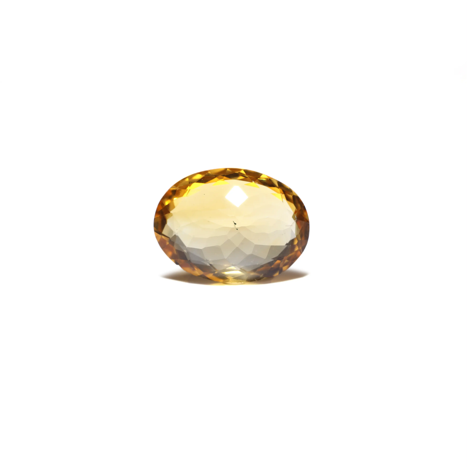 MantraMani® Citrine (Sunela) — Certified Authentic & Natural Gemstone