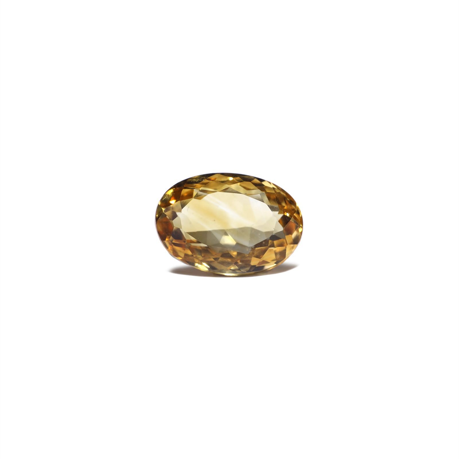 MantraMani® Citrine (Sunela) — Certified Authentic & Natural Gemstone