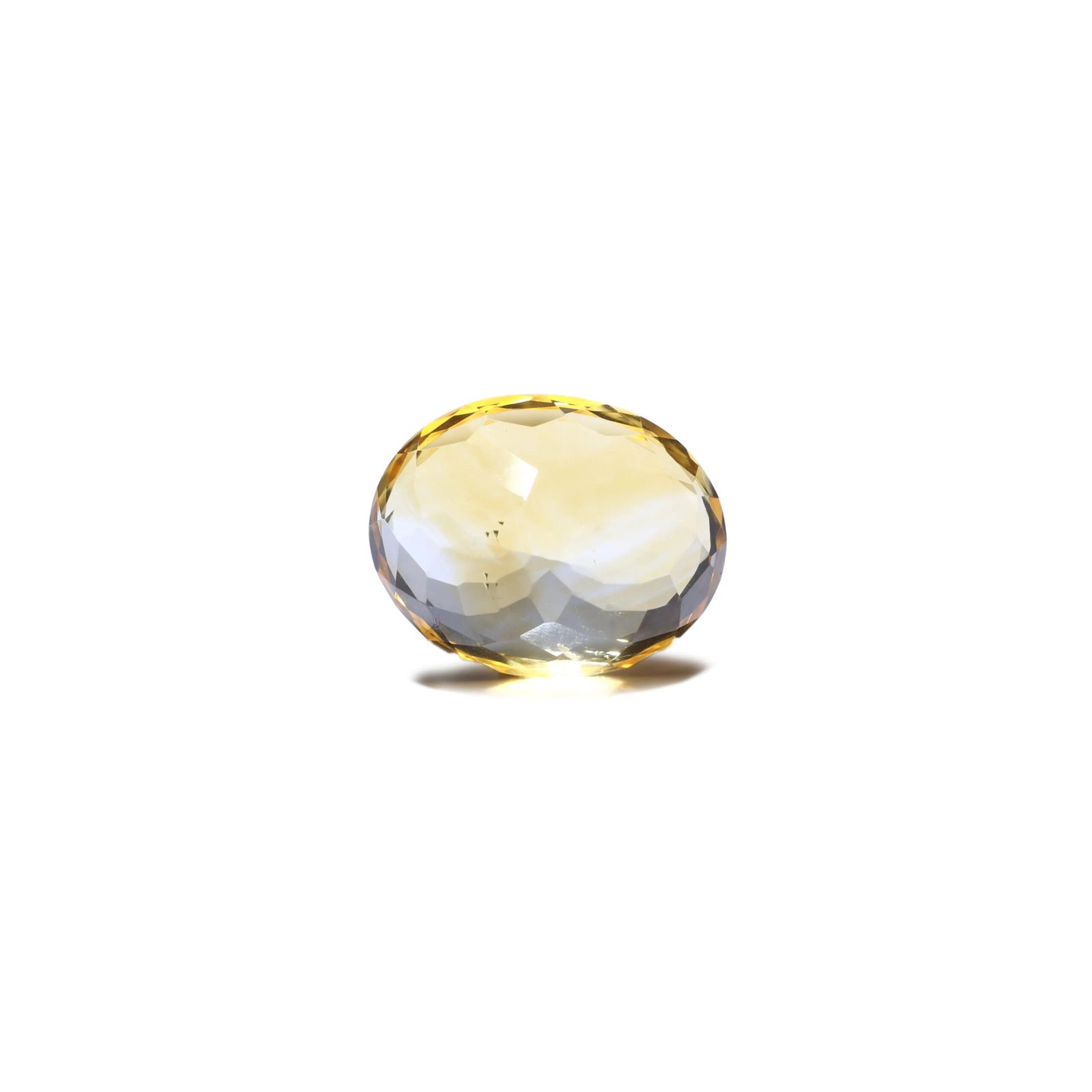 MantraMani® Citrine (Sunela) — Certified Authentic & Natural Gemstone